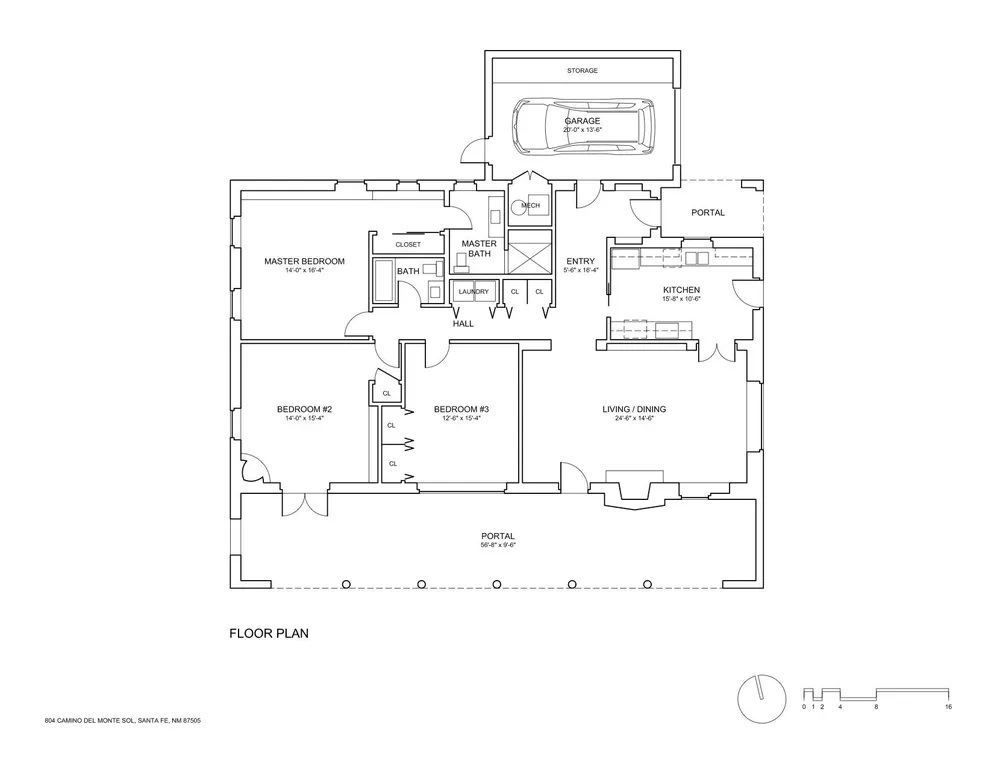 Floor Plan for El Museo